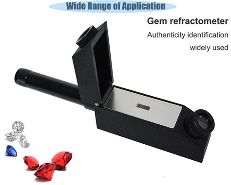 how a digital refractometer works|digital refractometer for gemstones.